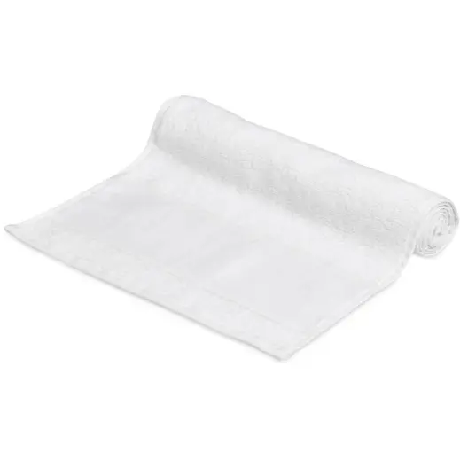 Eva & Elm Aldrin Sports & Hand Sublimation Towel Solid White Roled